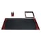 Dacasso Burgundy Contemporary Leather 3-Piece Desk Set DF-7037 - alternate 1